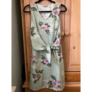 Tommy Bahama | Vintage 100% Silk Tropical Half-Wrap Sundress | Size 6/8